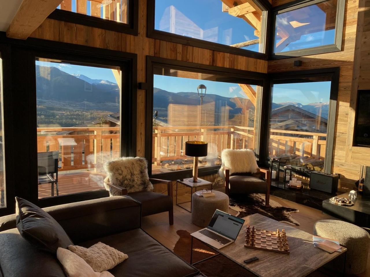 Chalet Aguila - Jacuzzi Et Sauna Panoramique - Construit En 2023 Bolquere Exterior photo