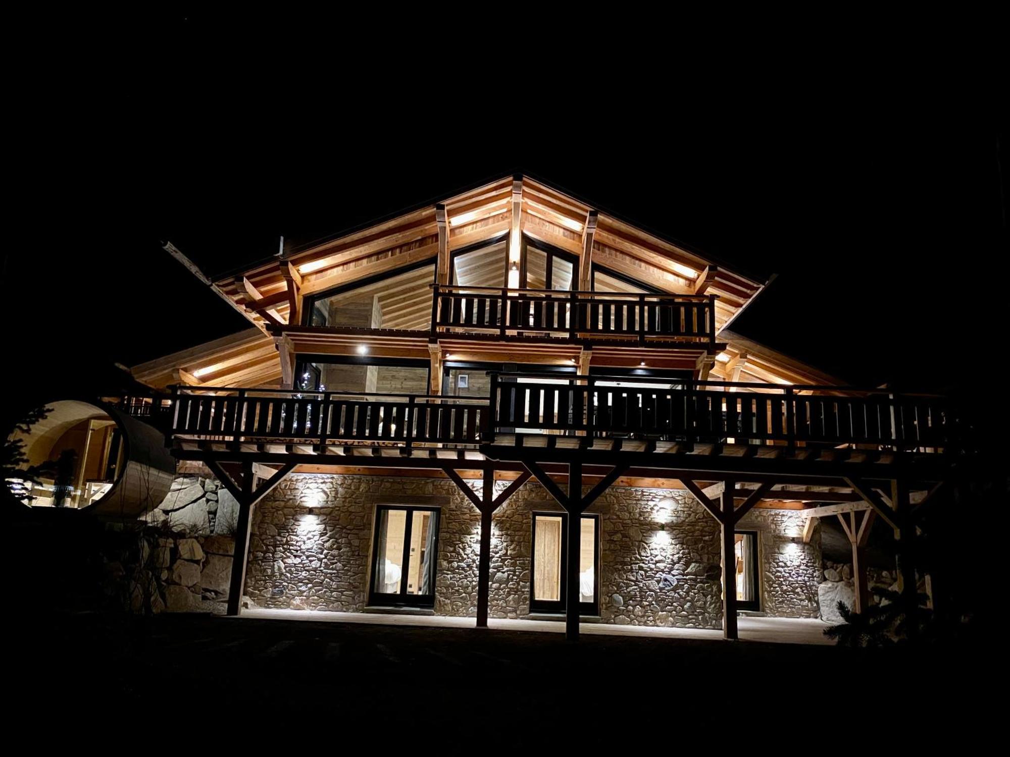 Chalet Aguila - Jacuzzi Et Sauna Panoramique - Construit En 2023 Bolquere Exterior photo