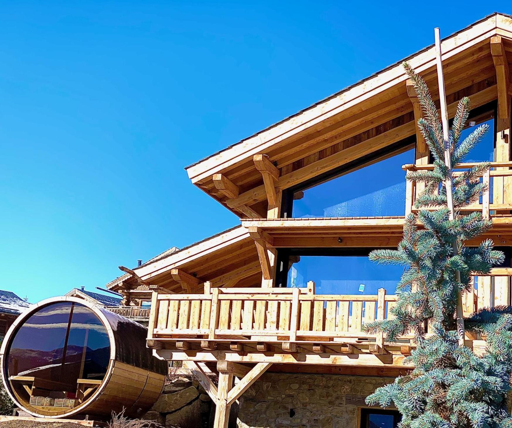 Chalet Aguila - Jacuzzi Et Sauna Panoramique - Construit En 2023 Bolquere Exterior photo