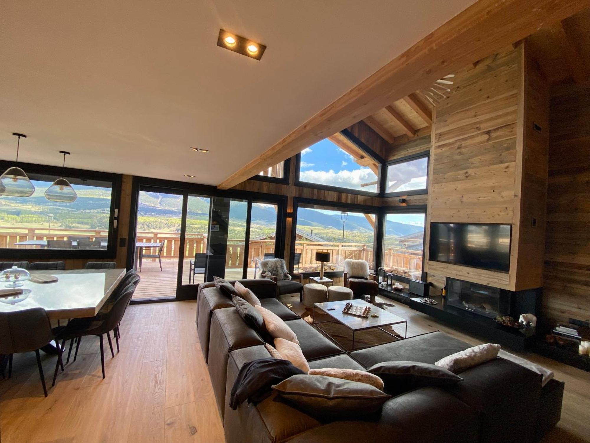 Chalet Aguila - Jacuzzi Et Sauna Panoramique - Construit En 2023 Bolquere Exterior photo