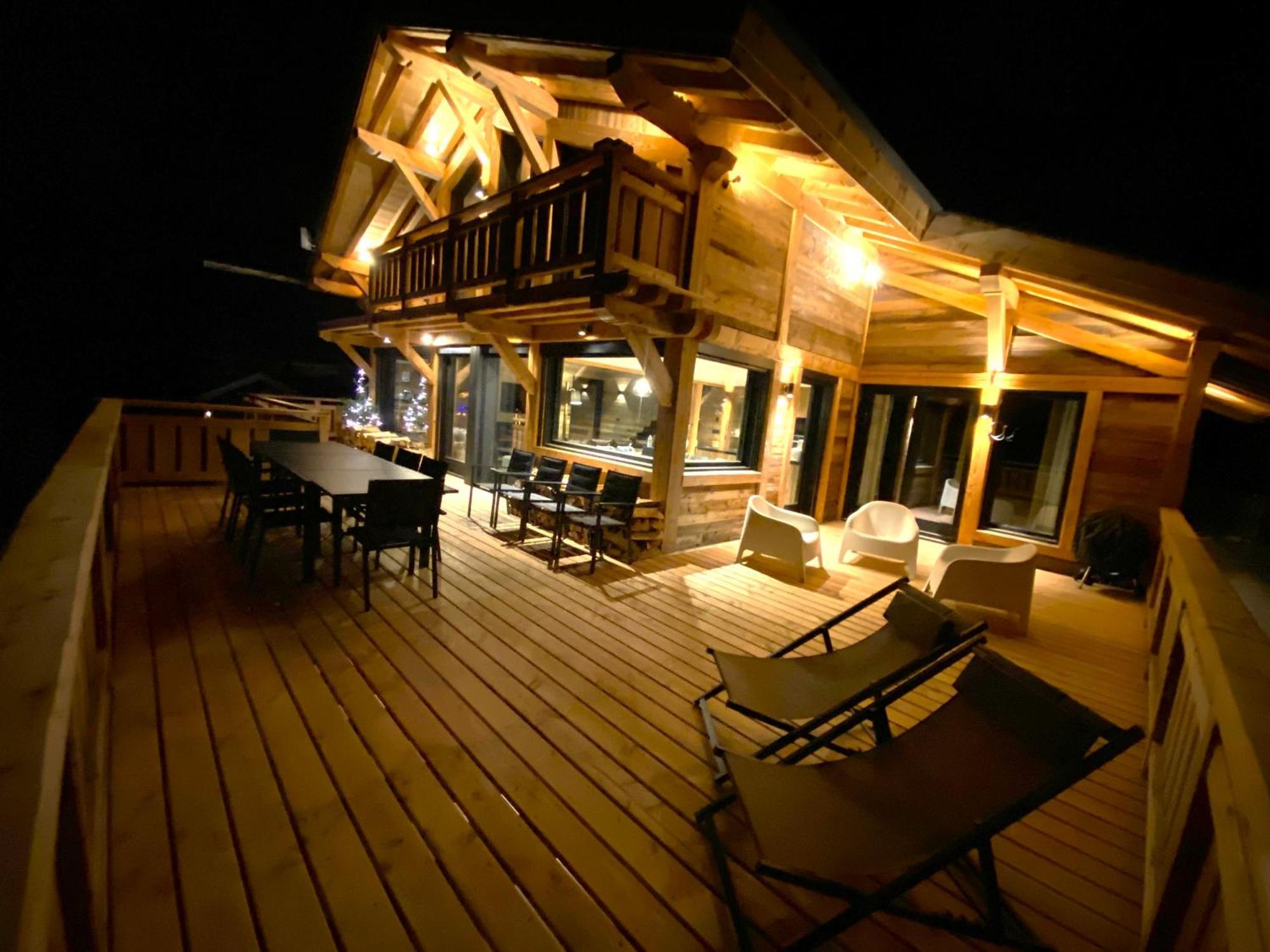 Chalet Aguila - Jacuzzi Et Sauna Panoramique - Construit En 2023 Bolquere Exterior photo