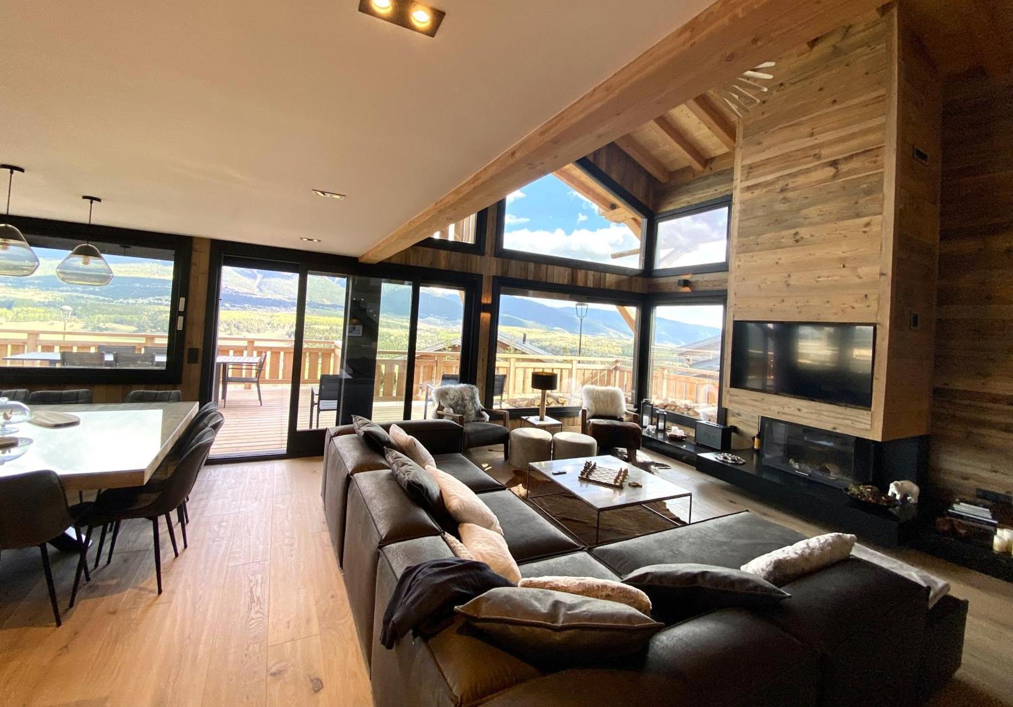 Chalet Aguila - Jacuzzi Et Sauna Panoramique - Construit En 2023 Bolquere Exterior photo